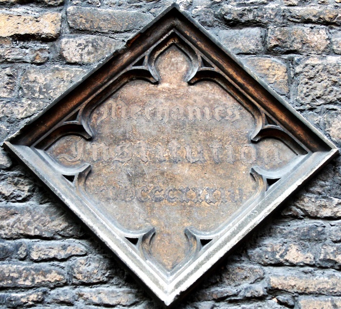greyfriars 3 Mec Inst plaque