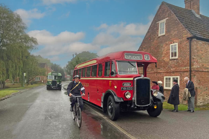 Free historic bus rides
