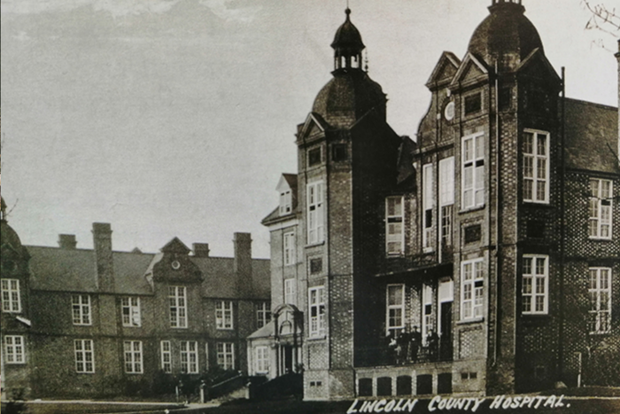 1878 Lincoln County Hospital cost £38,000