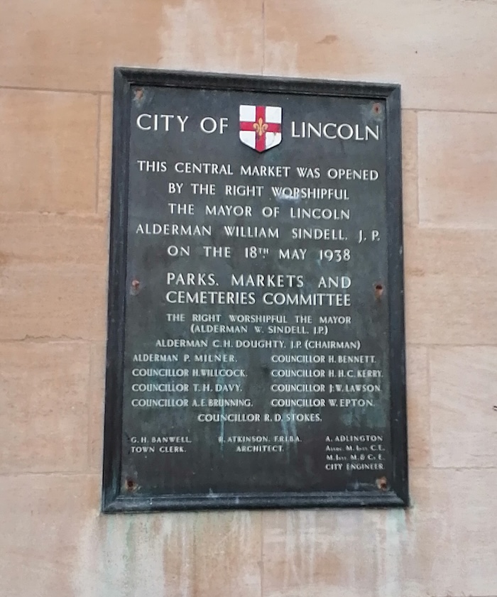 survey market plaque