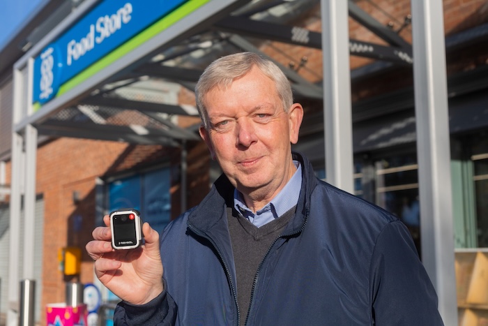 Body cams Security Manager Mark Foulds