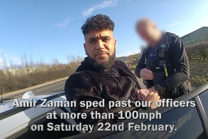 Heroin found in speeding driver’s car