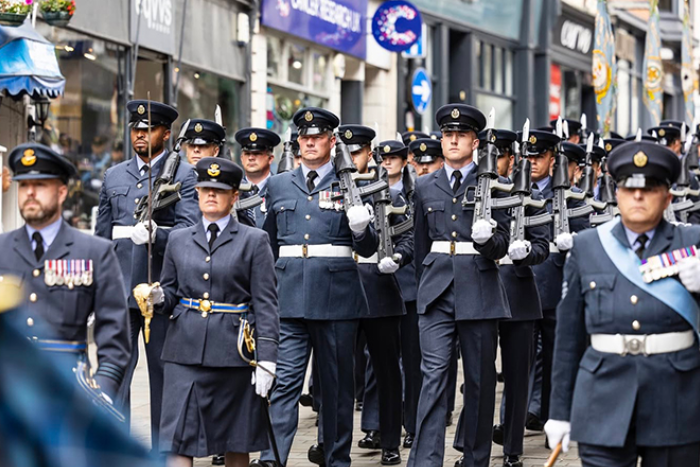 RAF Waddington Freedom Parade – picture special