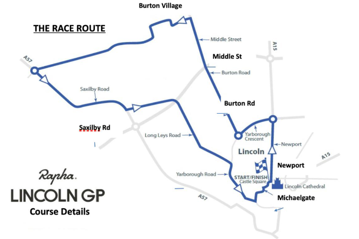Road closures during Sunday’s Lincoln Grand Prix