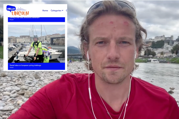 Daniel cycles through 10 countries 