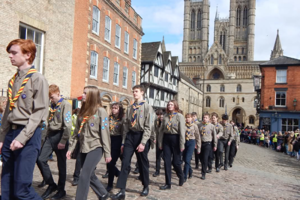 1,800 scouts to parade through Lincoln this Sunday