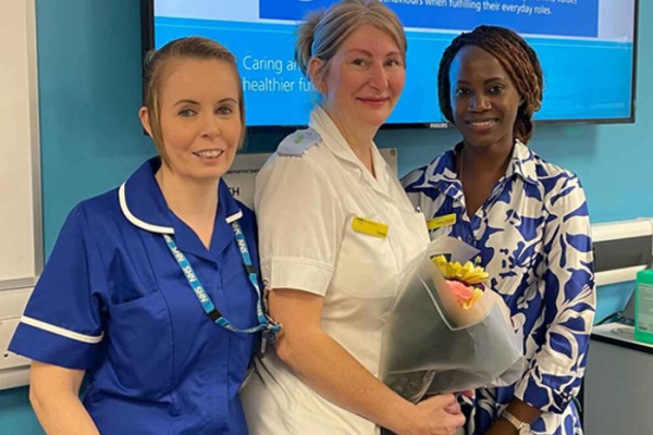 Carole’s award for caring cancer role