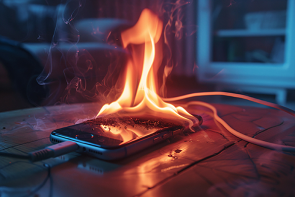 Cheap battery warning