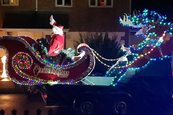 Firefighters’ fundraising fun