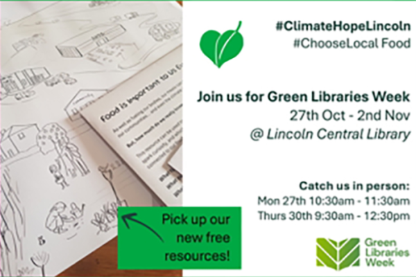 Food for thought at Lincoln Central Library