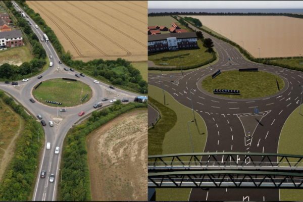 £9.5m scheme to ease congestion at roundabout
