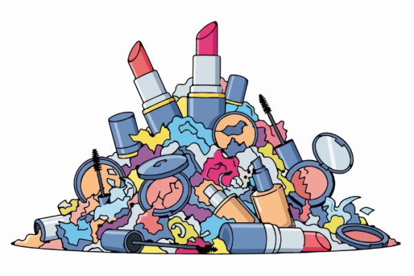 The recycling contaminants in your make-up bag